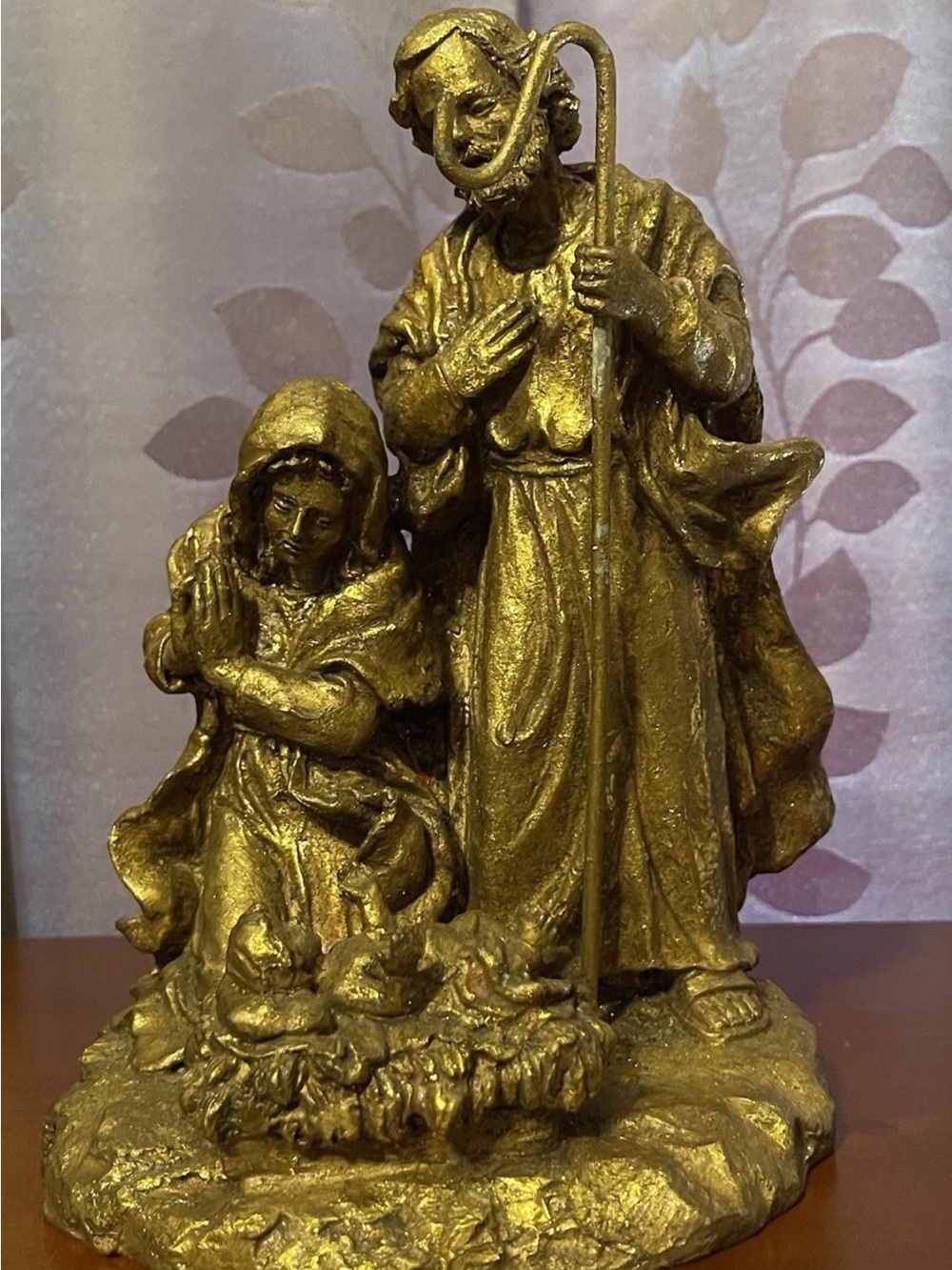 Raz Imports- RARE -Holy Family Nativity Scene- Xmas